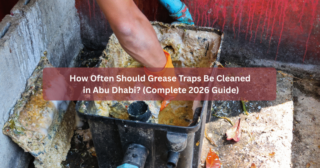 How Often Should Grease Traps Be Cleaned in Abu Dhabi? (Complete 2026 Guide)