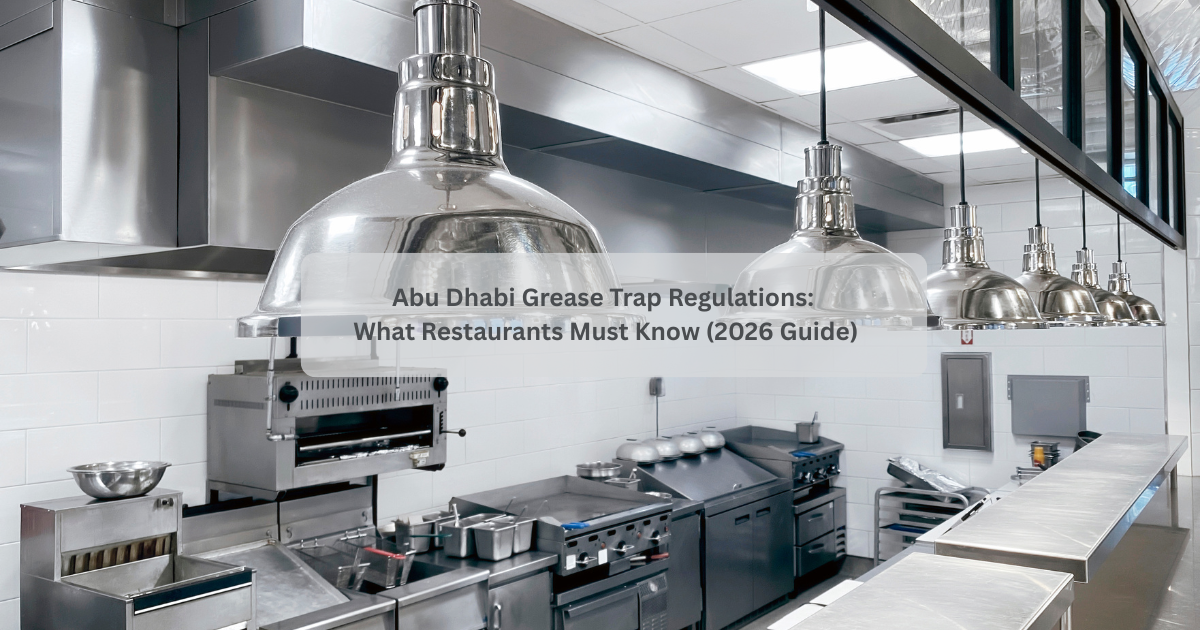 Abu Dhabi Grease Trap Regulations: What Restaurants Must Know (2026 Guide)